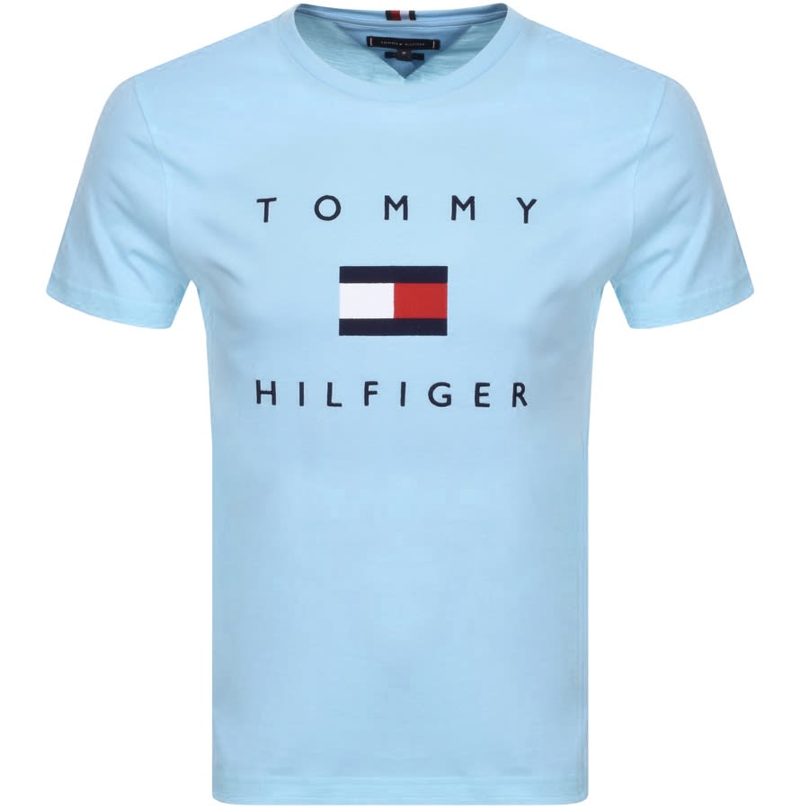 Alternative Image for ProductTommy Hilfiger Flag T Shirt Blue1